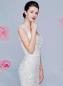 Preview: Trompetenkleid aus glitzerndem Tüll mit Illusion-Sabrina-Ausschnitt Ivory I Ivory/Nudé